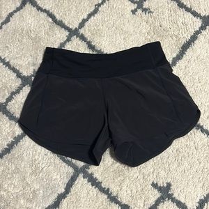 LuluLemon Speed Up Low Rise Lined Shorts